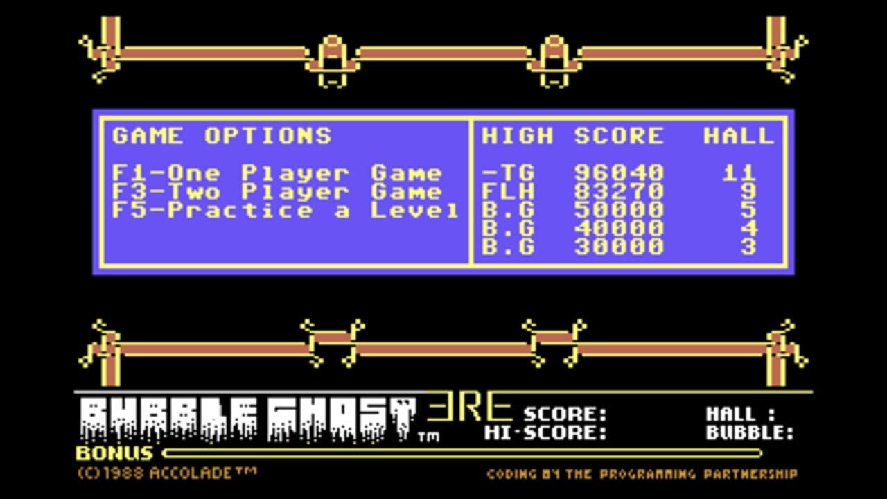 Bubble Ghost gameplay - Image 1