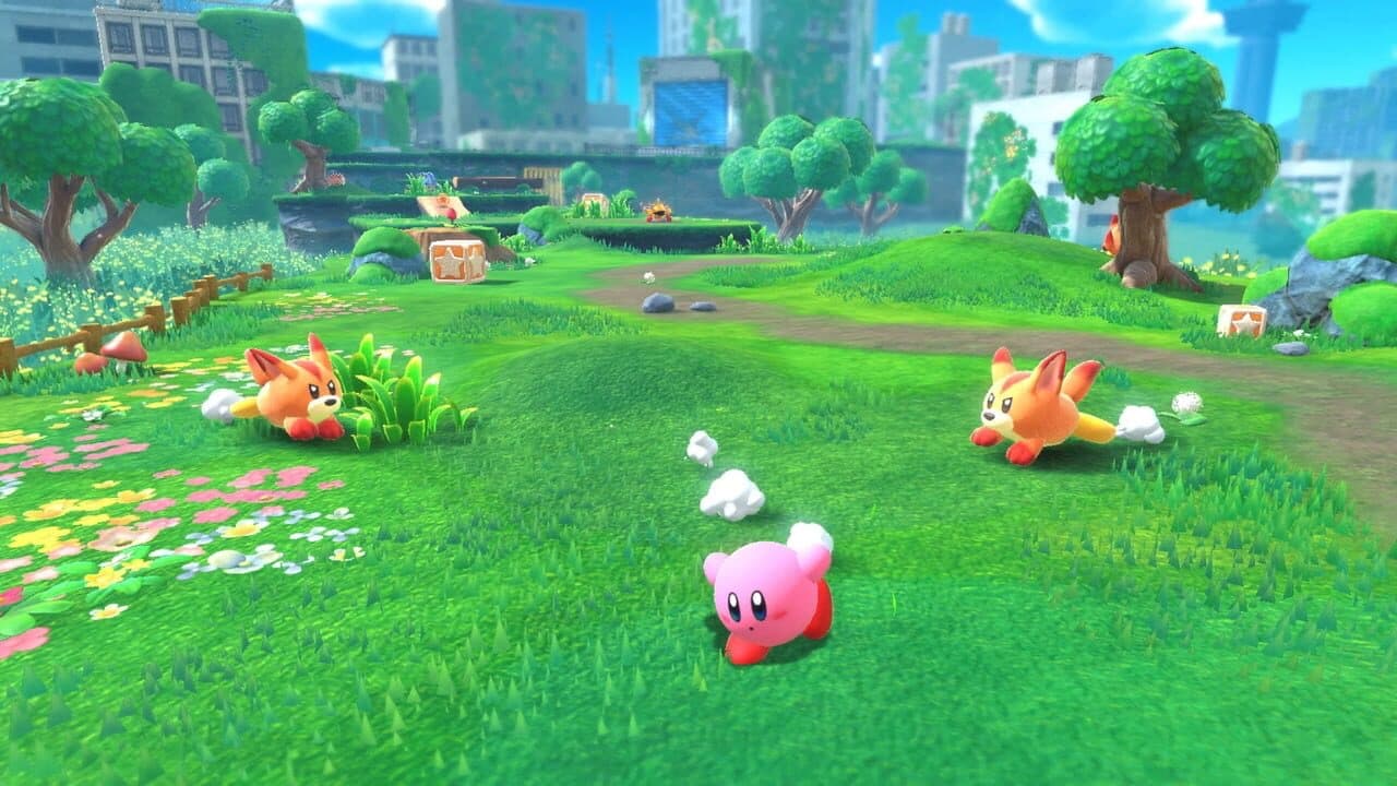 Kirby And The Forgotten Land gameplay - Image 1