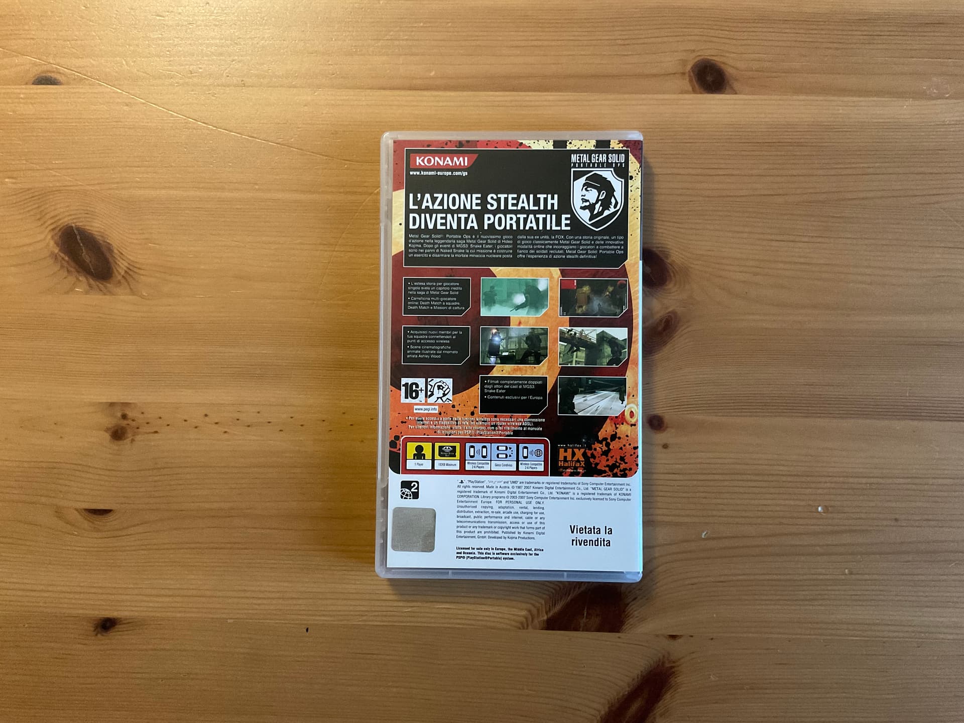 Meta Gear Solid Portable Ops - Image 2