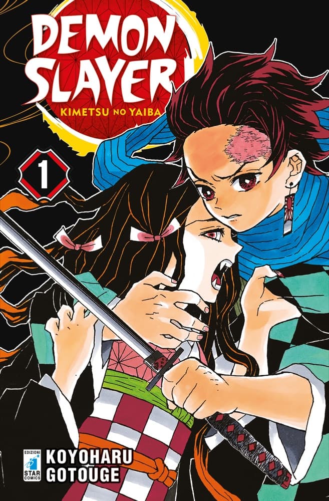 Demon Slayer: Kimetsu no Yaiba on the shelf