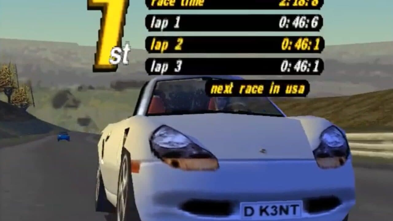Porsche Challenge gameplay - Image 1