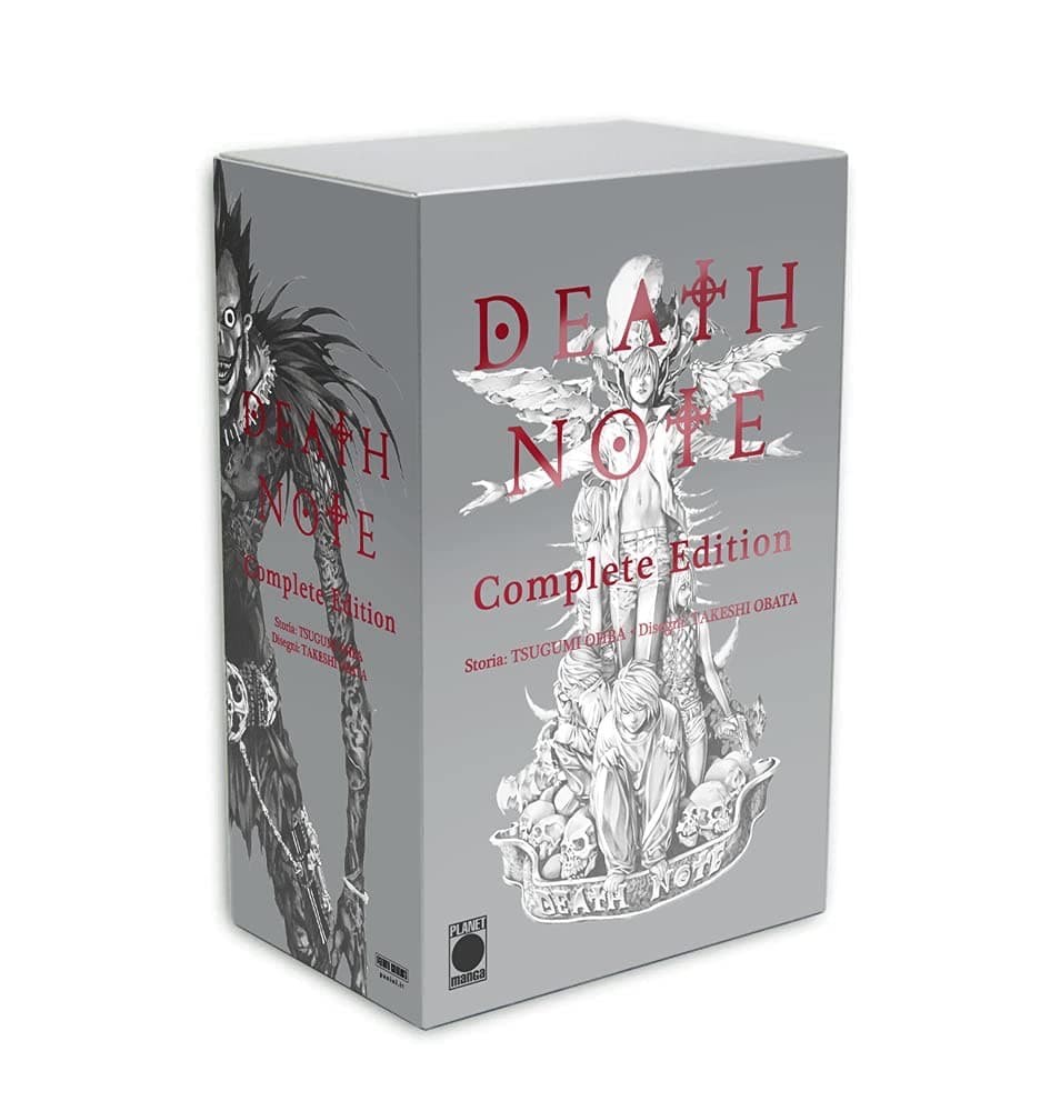 Death Note Complete Edition on the shelf