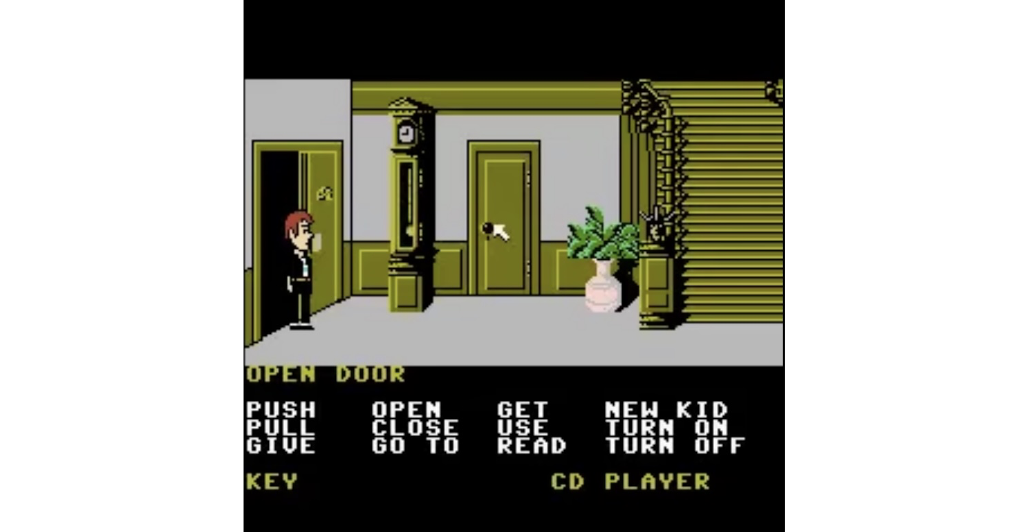 Maniac Mansion gameplay