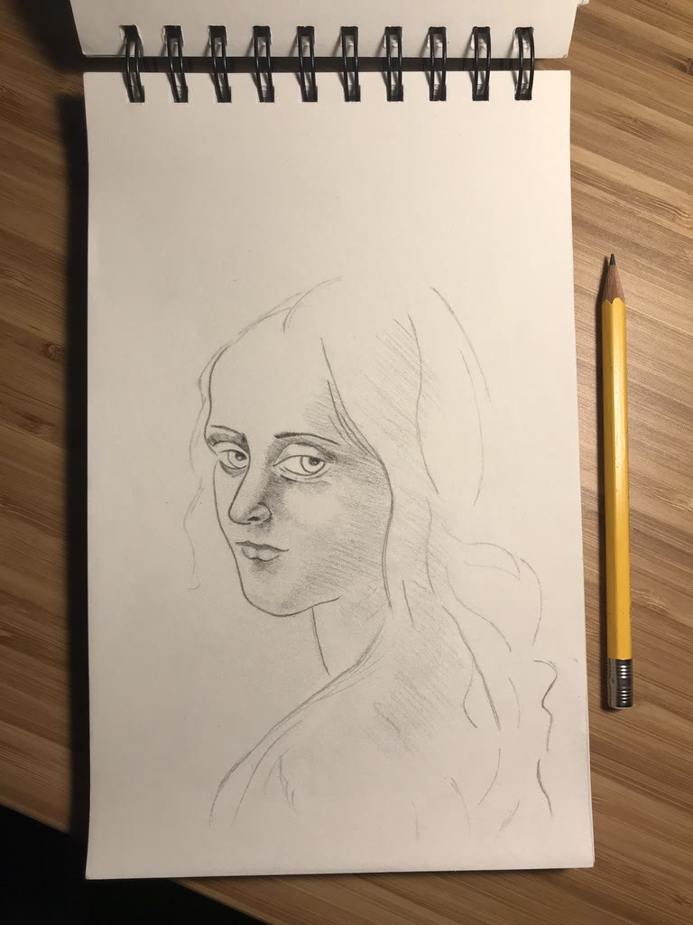 First portrait attempt ✏️