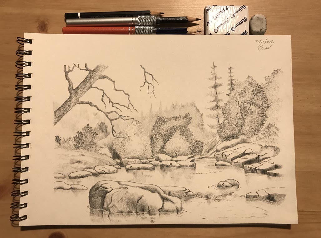 River landscape 🏞️