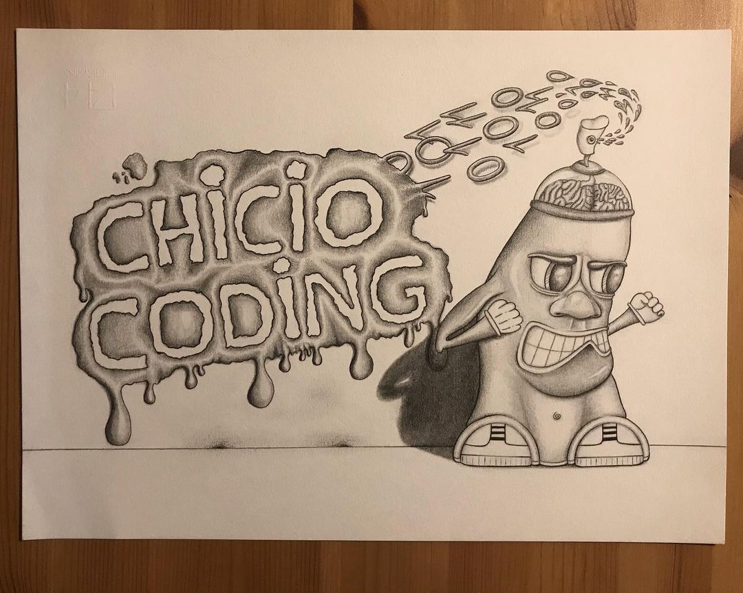 Chicio coding graffiti lettering 👨‍💻