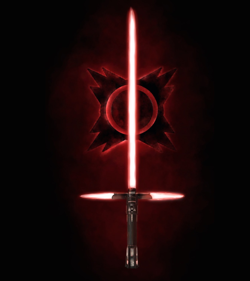 Kylo Ren lightsaber ⚔️🔴