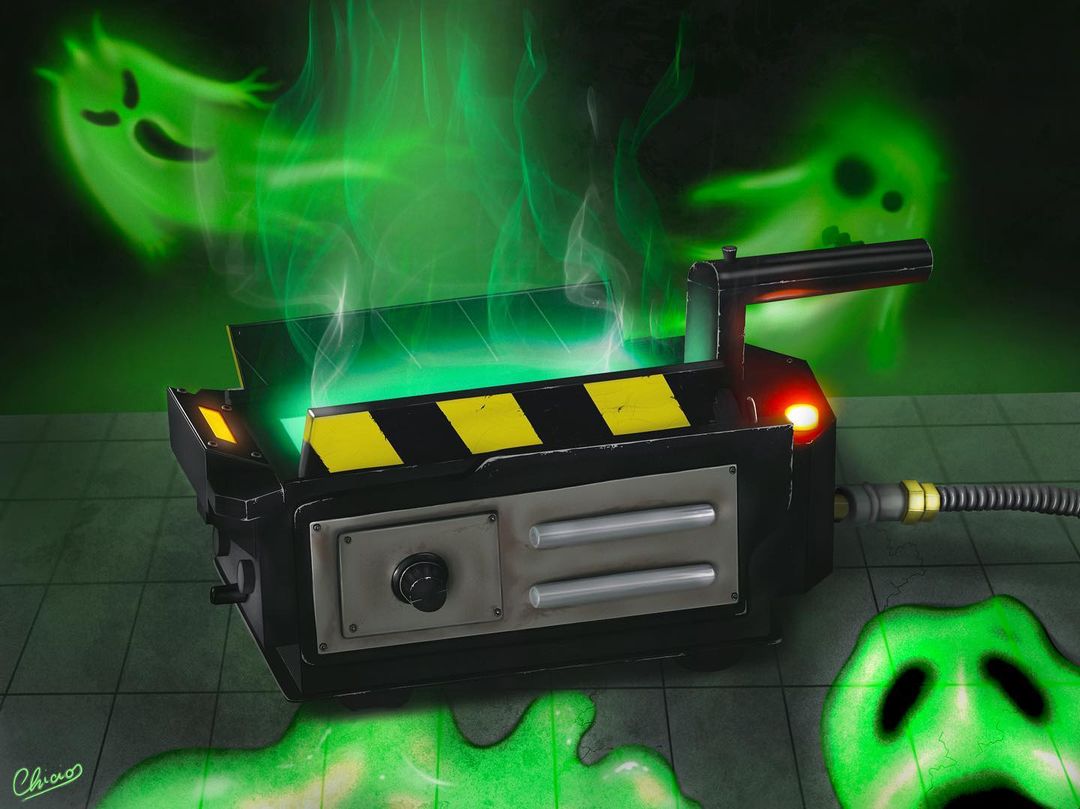 Ghostbusters trap 🪤 👻