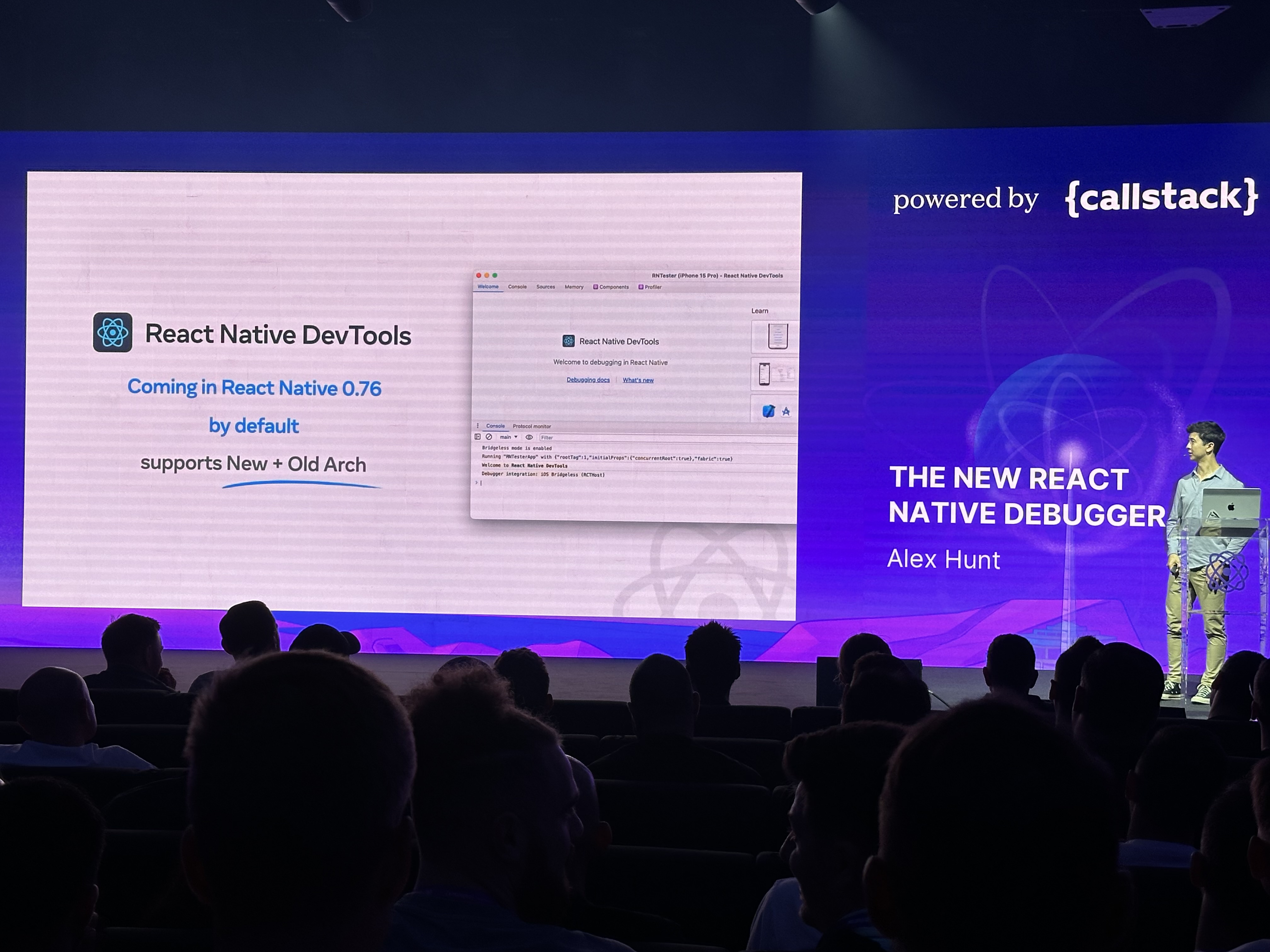 The new React Native DevTools, available from React Native 0.76 The new React Native DevTools, available from React Native 0.76