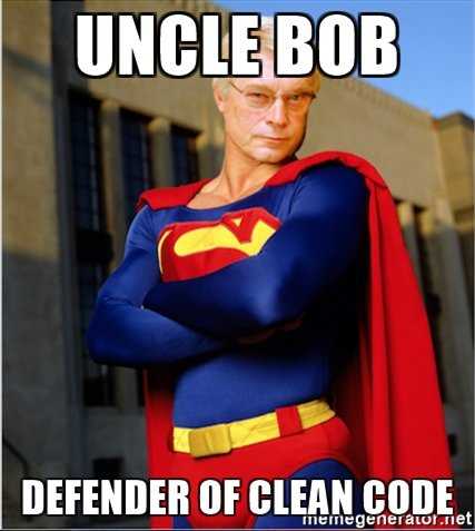 Uncle bob, the superman of clean code