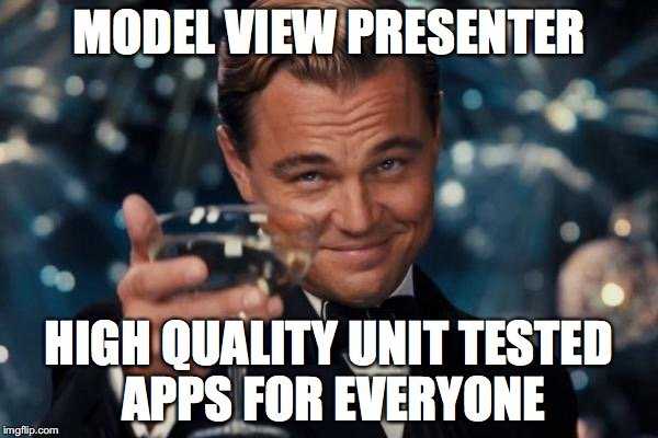 Model View Presenter on iOS: no more excuses, write your unit test